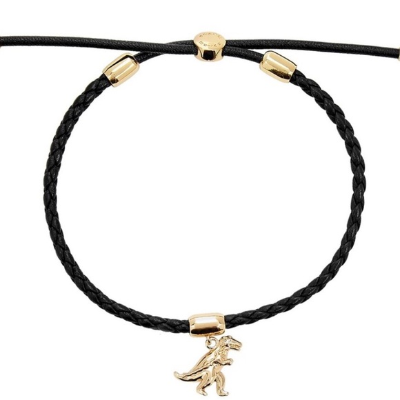 Coach Rexy Charm Friendship Leather Slider Bracelet NWT - Picture 1 of 3